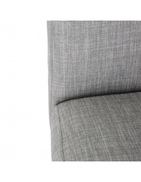 Bolero Chiswick Dining Chairs Charcoal Grey (Pack of 2)