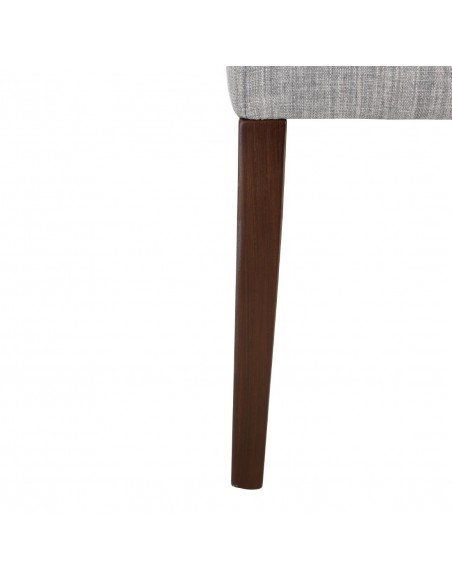 Bolero Chiswick Dining Chairs Charcoal Grey (Pack of 2)