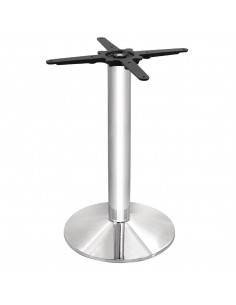 Bolero Chrome Round Tulip Table Base