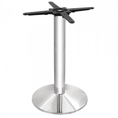 Bolero Chrome Round Tulip Table Base