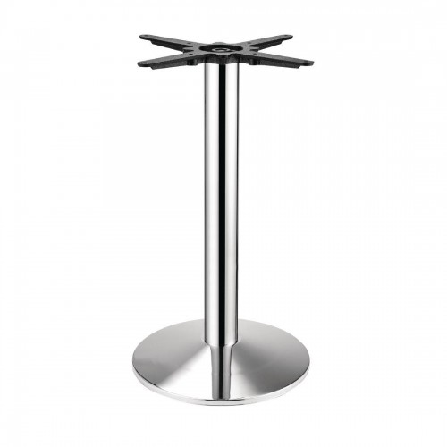 Bolero Chrome Round Tulip Table Base