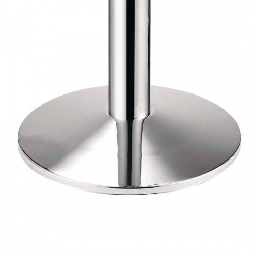 Bolero Chrome Round Tulip Table Base