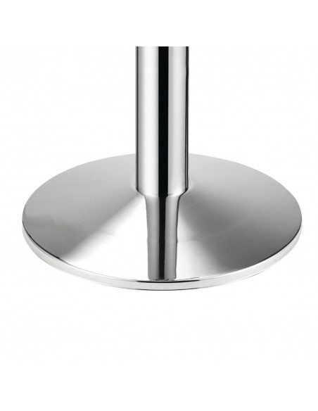 Bolero Chrome Round Tulip Table Base