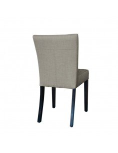Bolero Contemporary Dining Chair Natural Hessian Pack of 2 2