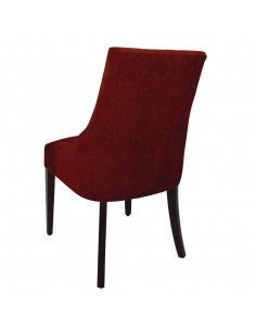 Bolero Dark Red Finesse Dining Chairs (Pack of 2)