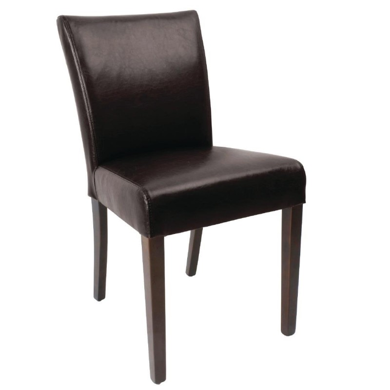 Bolero Faux Leather Contemporary Dining, Light Brown Faux Leather Dining Chairs