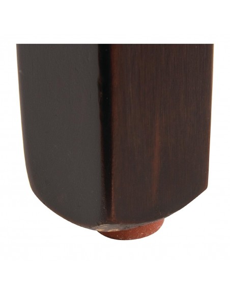 Bolero Faux Leather Dining Chairs Red (Pack of 2)