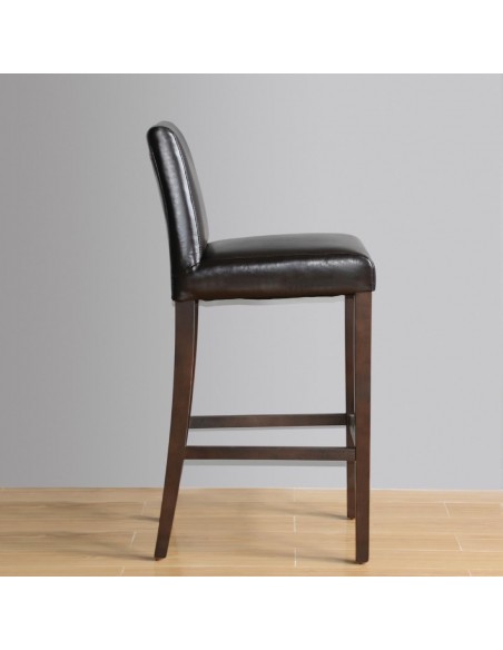 Bolero Faux Leather High Bar Stool