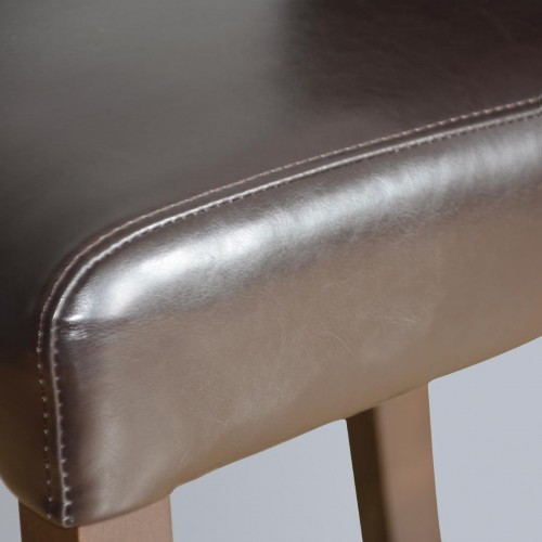 Bolero Faux Leather High Bar Stool