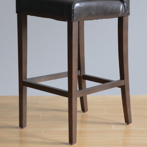 Bolero Faux Leather High Bar Stool