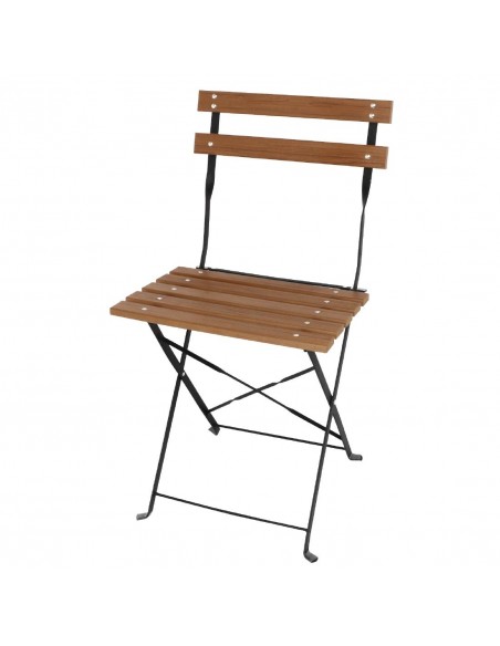 Bolero Faux Wood Bistro Chairs