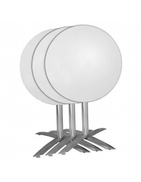 Bolero Flip Top Aluminium Table Base