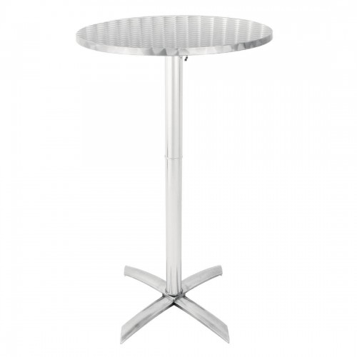 Bolero Flip Top Poseur Table Stainless Steel