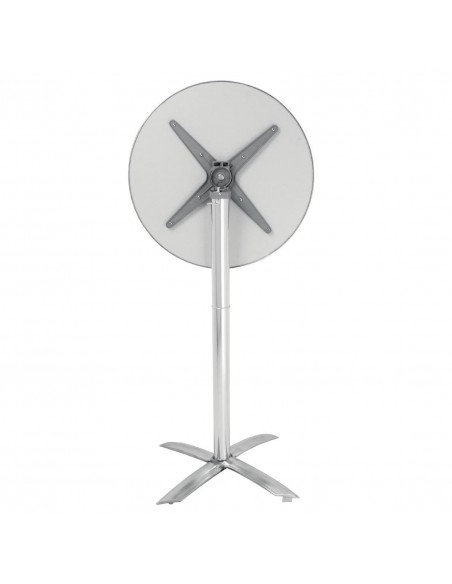 Bolero Flip Top Poseur Table Stainless Steel