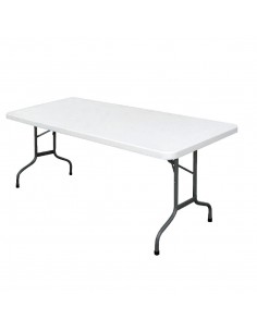 Foldaway Rectangular Utility Table 6ft