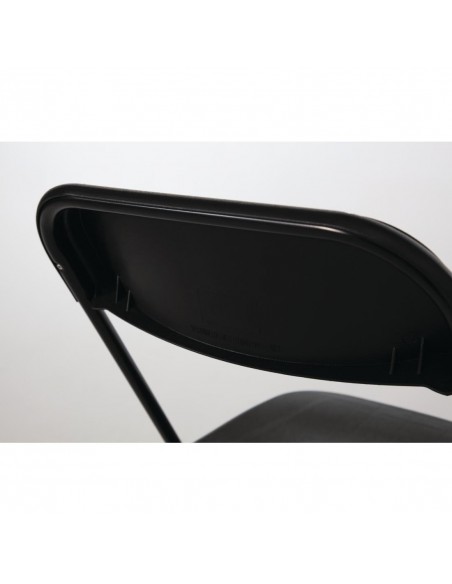 Bolero Folding Chair Black (Pack of 10)