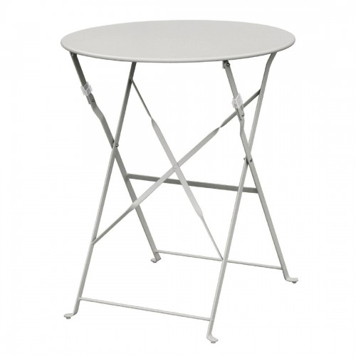 Bolero Grey Pavement Style Steel Table
