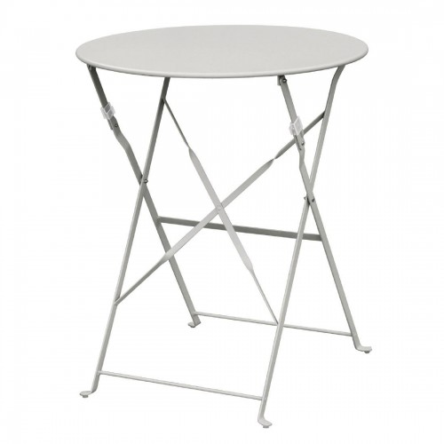 Bolero Grey Pavement Style Steel Table