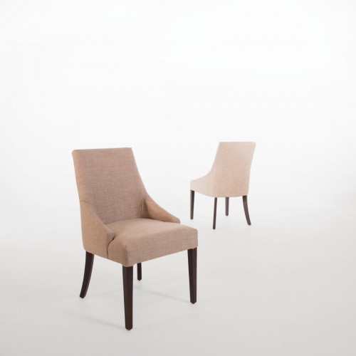 Bolero Neutral Finesse Dining Chairs (Pack of 2)