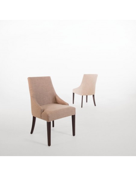 Bolero Neutral Finesse Dining Chairs (Pack of 2)