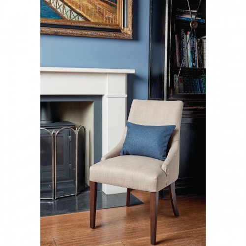 Bolero Neutral Finesse Dining Chairs (Pack of 2)