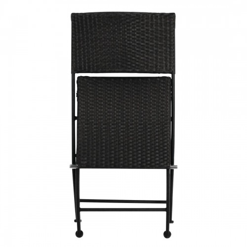 Bolero PE Wicker Folding Chairs (Pack of 2)