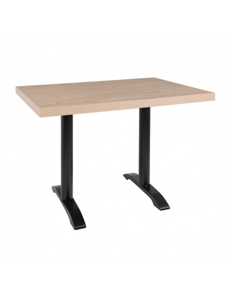 Bolero Pre-drilled Rectangular Table Top Antique Natural