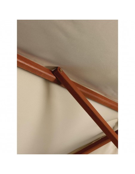 Bolero Round Parasol 2.5m Diameter Cream