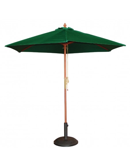 Bolero Round Parasol 2.5m Diameter Green