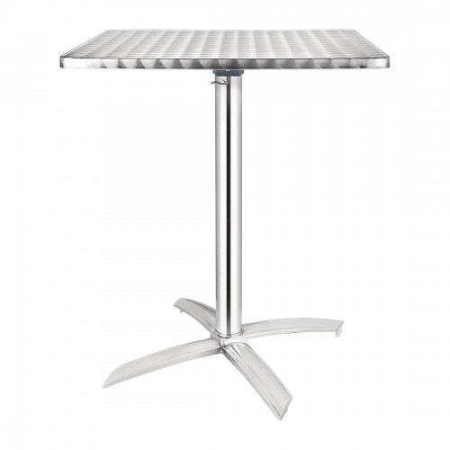 Bolero Square Flip-Top Table Stainless Steel