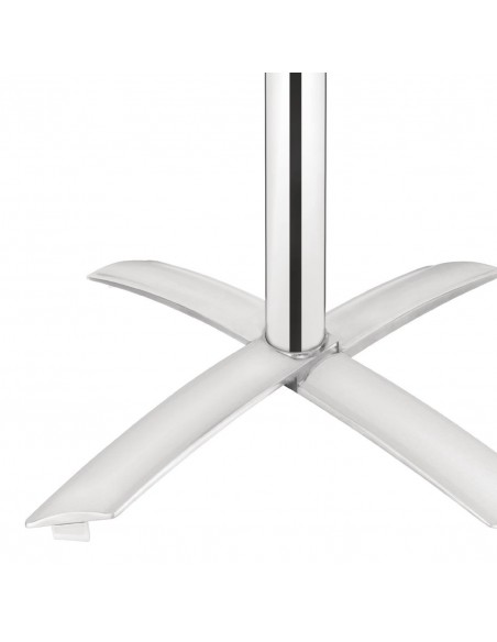 Bolero Square Flip-Top Table Stainless Steel