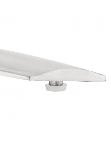 Bolero Square Flip-Top Table Stainless Steel