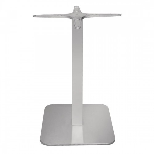 Bolero Square Stainless Steel Table Base