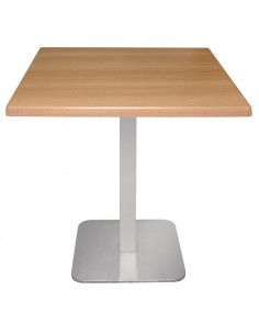 Bolero Square Stainless Steel Table Base 2