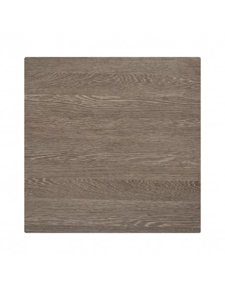 Bolero Pre-drilled Square Table Top Wenge Grain 700mm