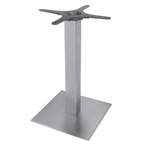 Bolero Stainless Steel Square Table Base