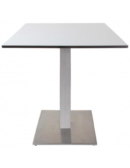 Bolero Stainless Steel Square Table Base