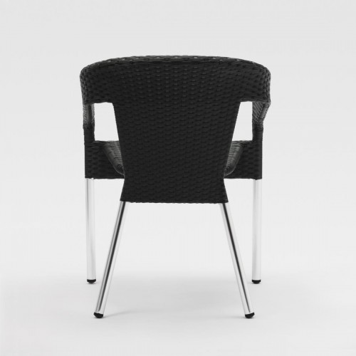 Bolero Wicker Wraparound Bistro Chair (Pack of 4)
