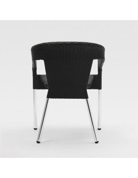 Bolero Wicker Wraparound Bistro Chair (Pack of 4)