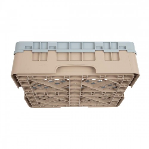 Cambro Camrack Beige 16 Compartments Max Glass Height 92mm