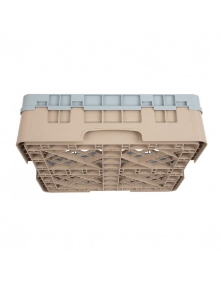 Cambro Camrack Beige 16 Compartments Max Glass Height 92mm