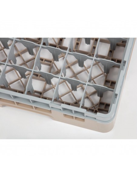 Cambro Camrack Beige 36 Compartments Max Glass Height 92mm