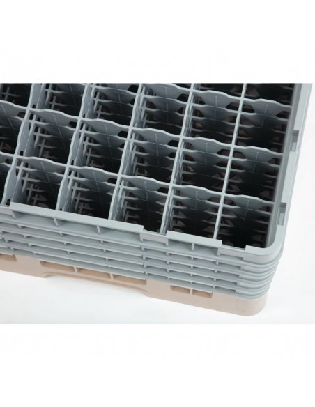 Cambro Camrack Beige 49 Compartments Max Glass Height 257mm