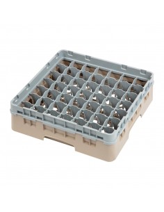 Cambro Camrack Beige 49 Compartments Max Glass Height 92mm