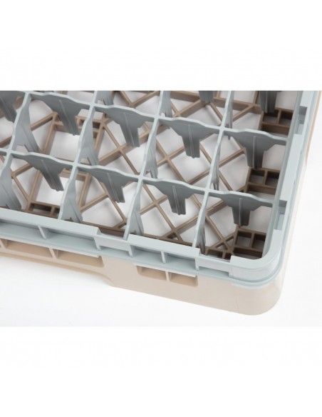 Cambro Camrack Beige 49 Compartments Max Glass Height 92mm