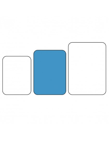 Cambro EpicTread Fibreglass Rectangular Non-Slip Tray Blue 350mm