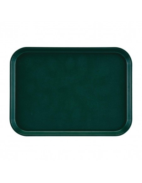 Cambro EpicTread Fibreglass Rectangular Non-Slip Tray Green 415mm