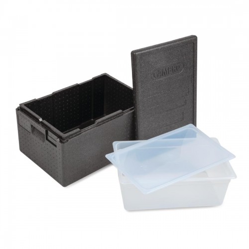 Cambro Insulated Top Loading Food Pan Carrier 43 Litre with 11 GN Pan and Lid