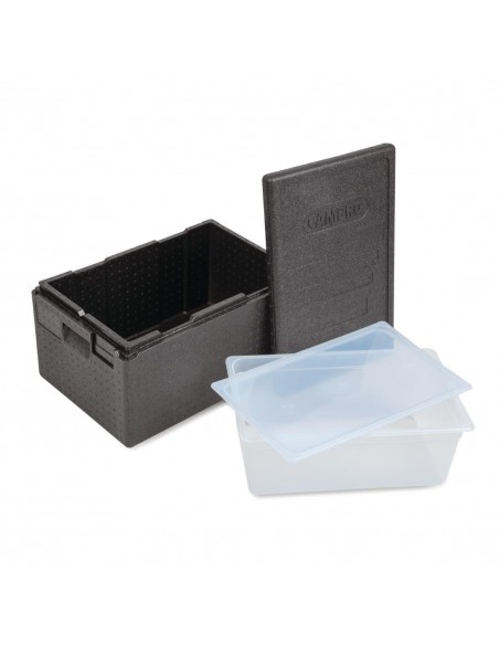 Cambro Insulated Top Loading Food Pan Carrier 43 Litre with 11 GN Pan and Lid