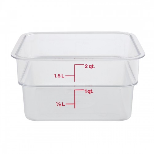 Cambro Square Polycarbonate Food Storage Container 1.9 Ltr